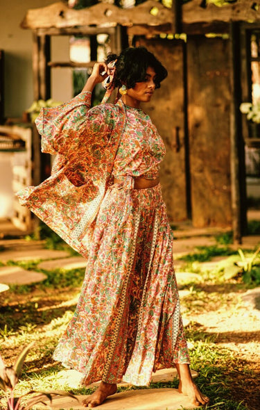 Conjunto de orientación Kimono midi