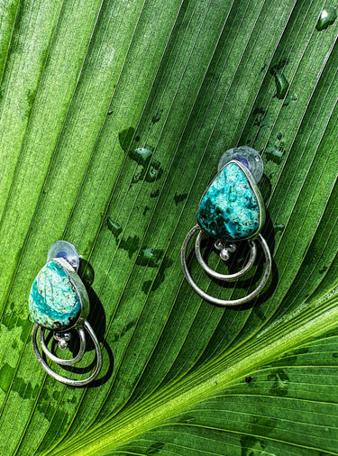 Pendientes Aura Plata