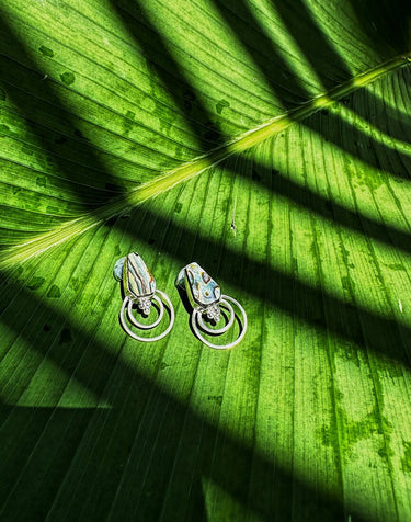 Pendientes Aura Plata