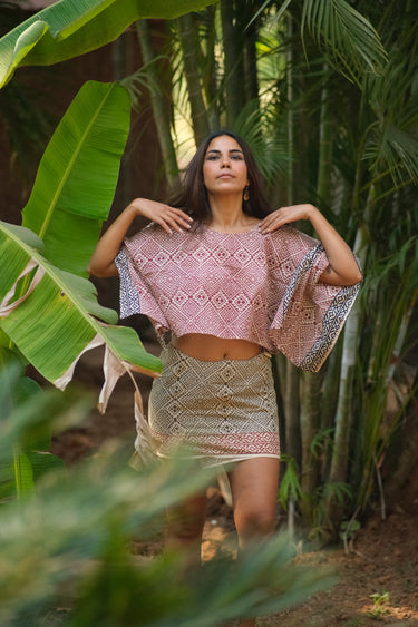 AurOra Poncho Blouse
