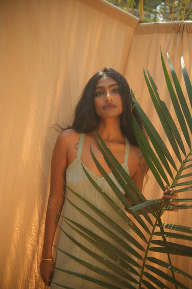 Tropical Backless Dress