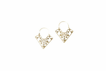 ginger earrings kamala kaftan