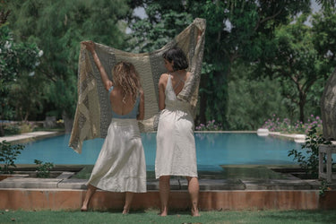 Vestido túnica de cáñamo