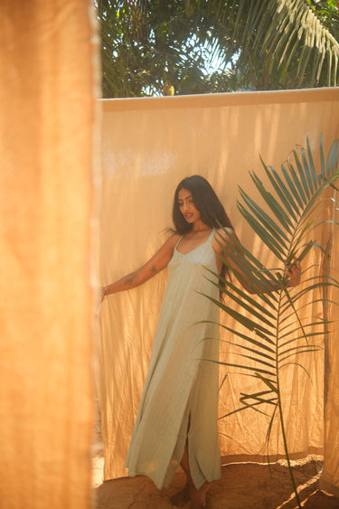 Tropical Backless Dress