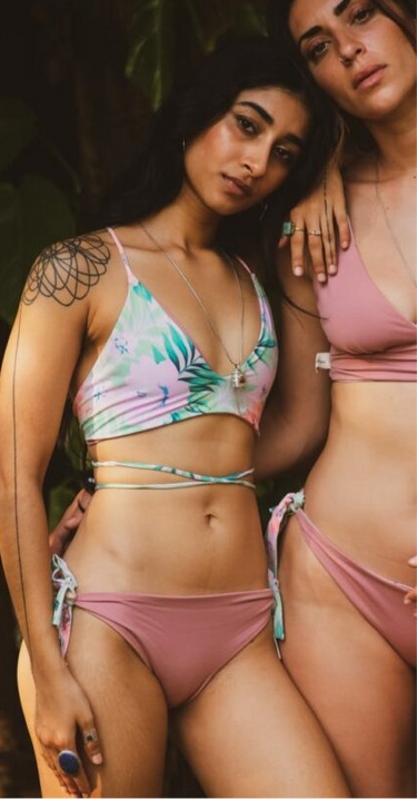 Bikini Reversible Desnudo Y Néctar