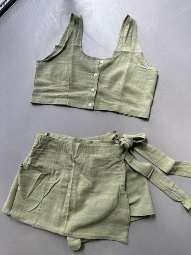 Sunny Skirtpants Set