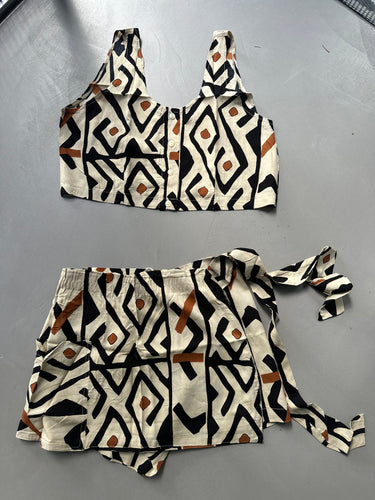 Sunny Skirtpants Set