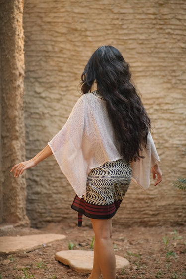 AurOra Poncho Blouse