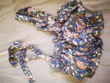 Crop top con ranuras de coco
