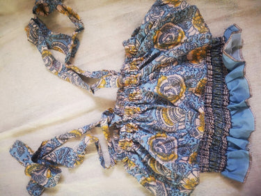 Crop top con ranuras de coco