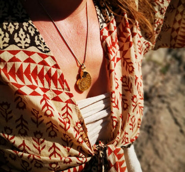 Ammonite Fossil Pendant