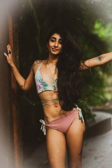 Bikini Reversible Desnudo Y Néctar