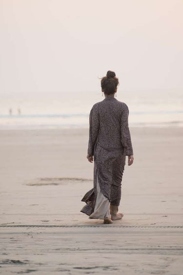 Kimono sari reciclado